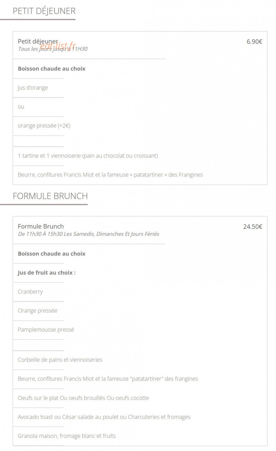 Les Frangines — carte page 3