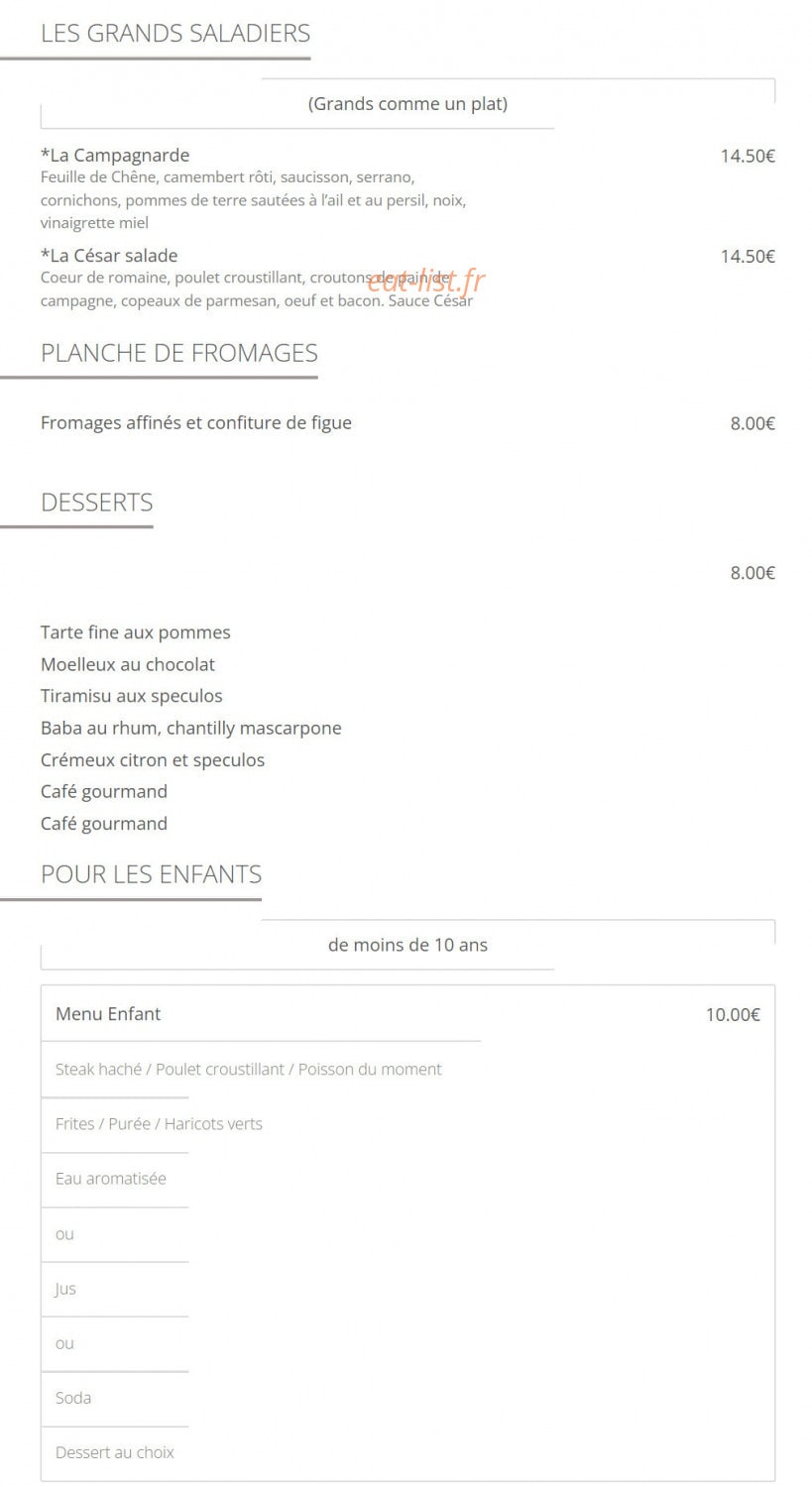 Les Frangines — carte page 2