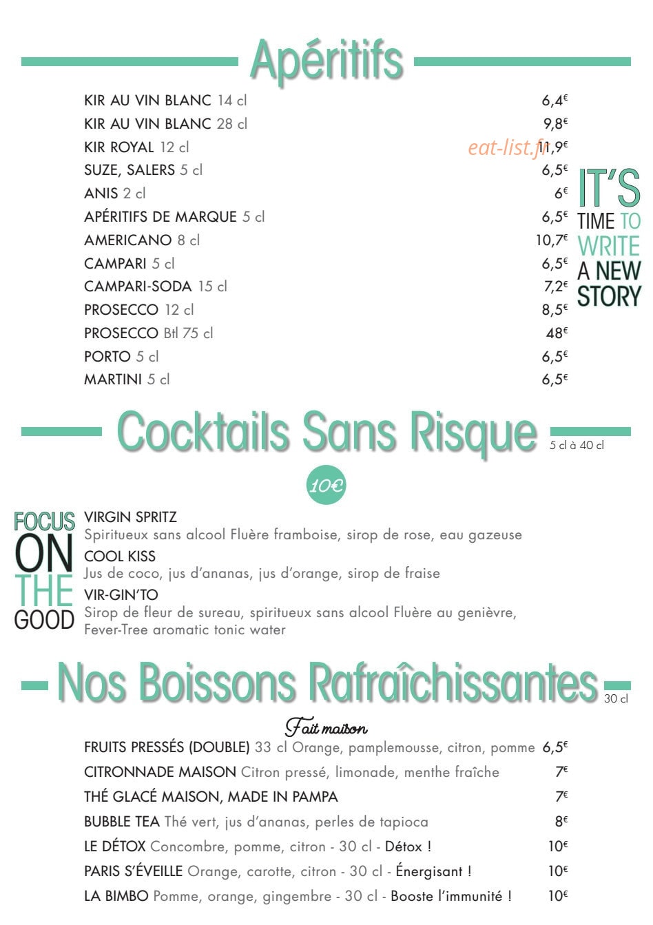 Madame Pampa — carte page 7