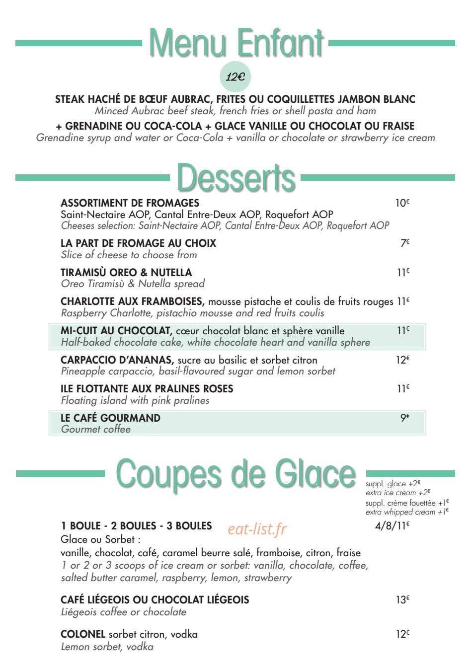 Madame Pampa — carte page 4