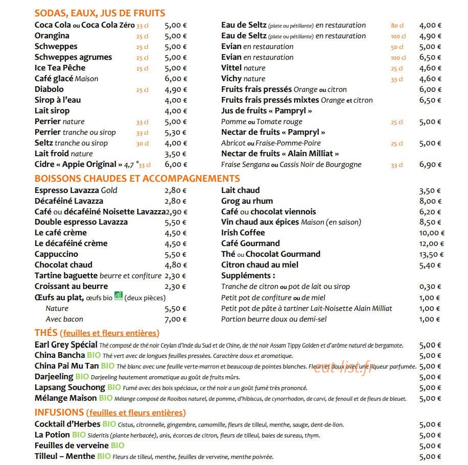 Maison Péret — carte page 16