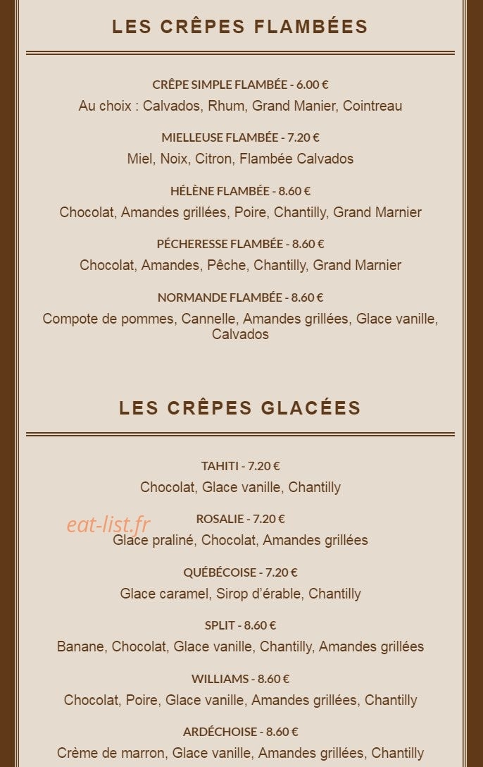 Manoir Breton — carte page 6