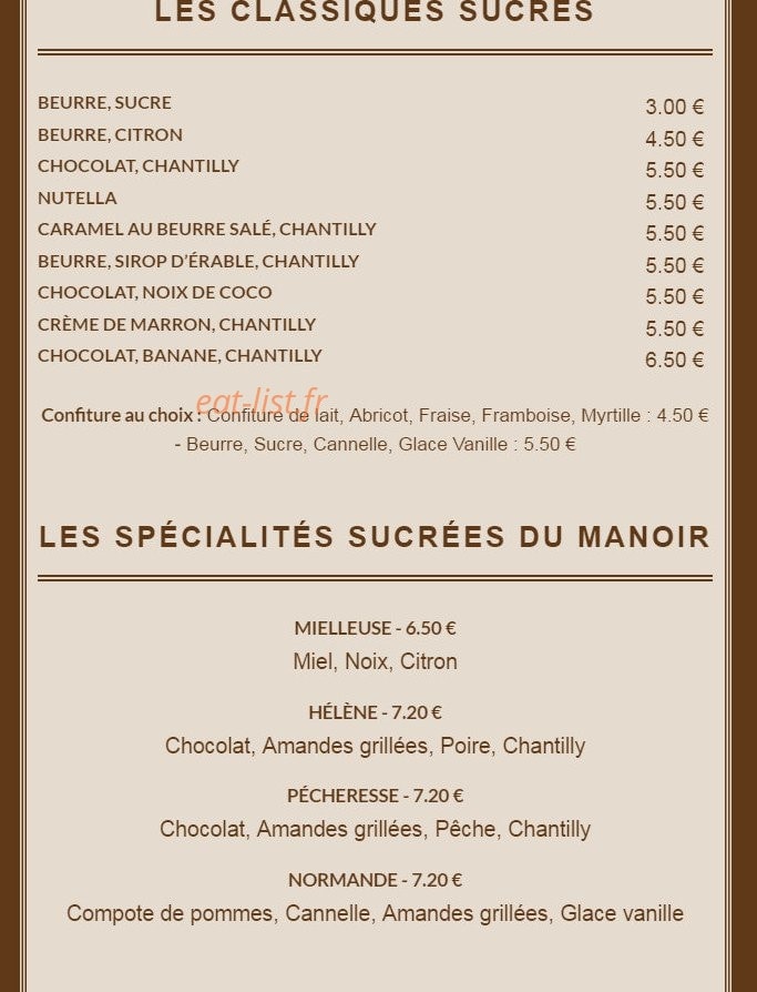 Manoir Breton — carte page 5