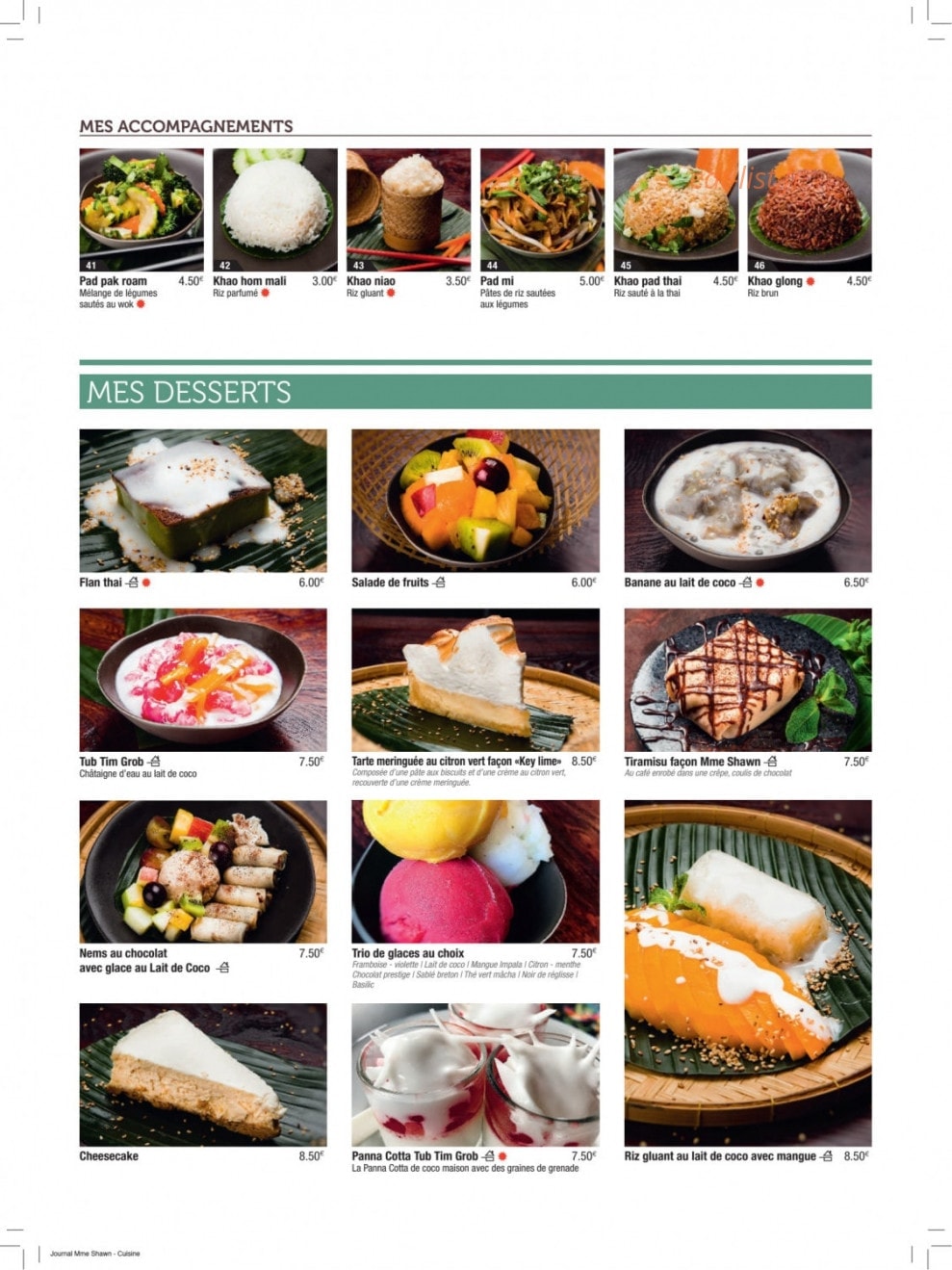 Mme Shawn — carte page 7