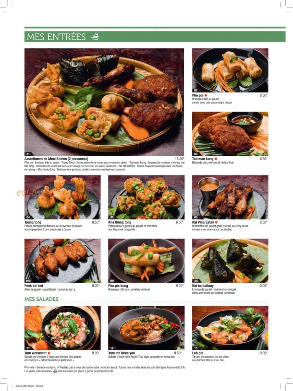 Mme Shawn — carte page 2