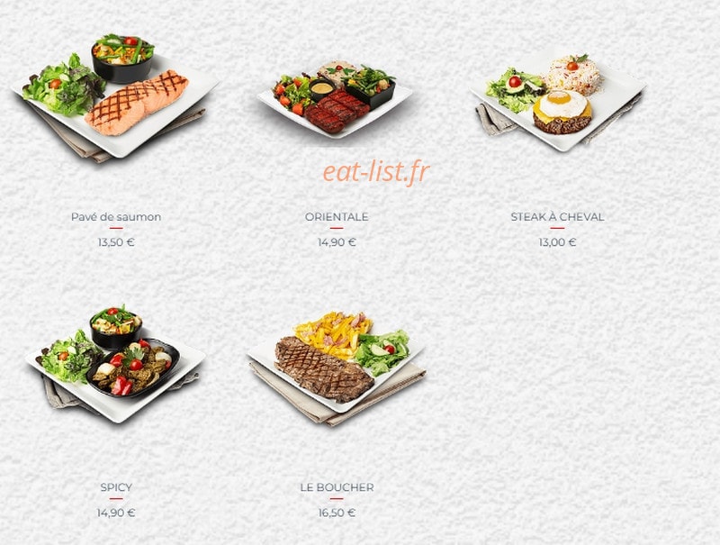 Mr Beef — carte page 2