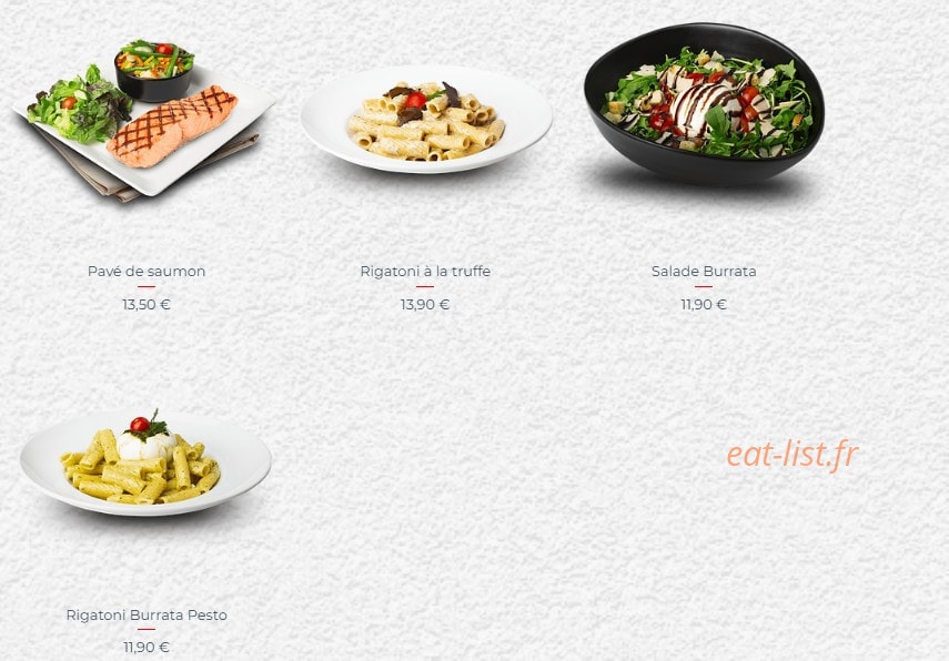 Mr Beef — carte page 1