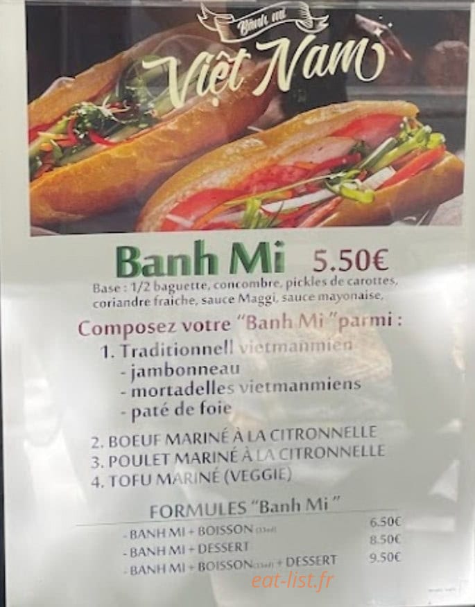New Thai — carte page 2