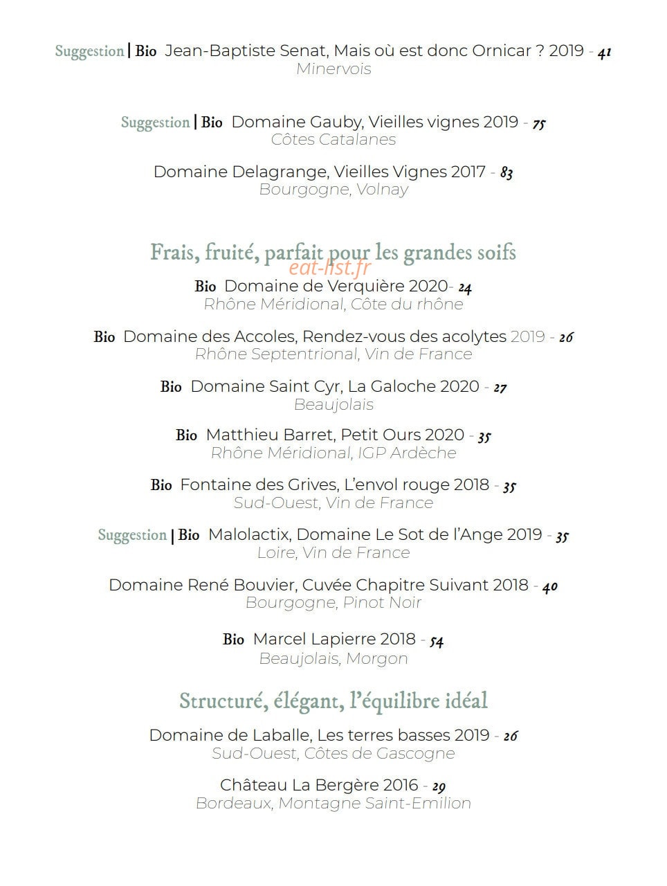 Partage — carte page 14