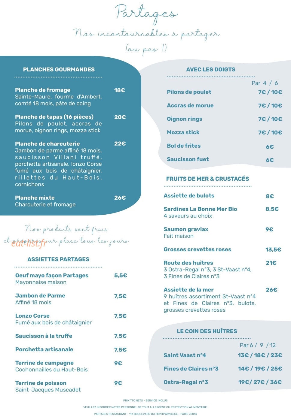 Partages — carte page 2