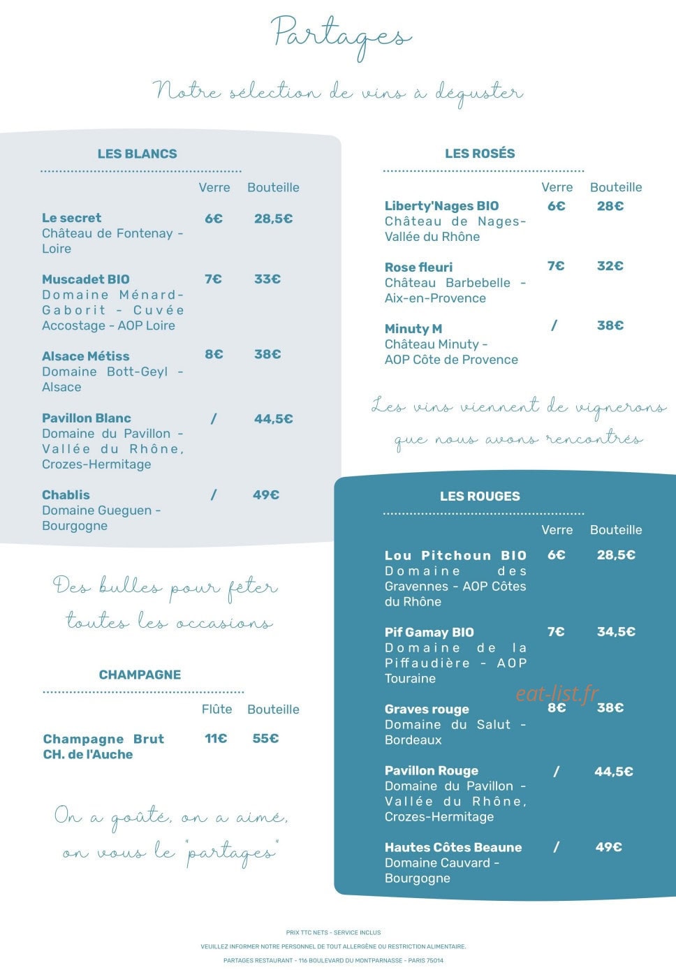 Partages — carte page 5