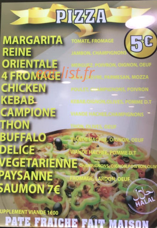 Pizza 5 — carte page 1