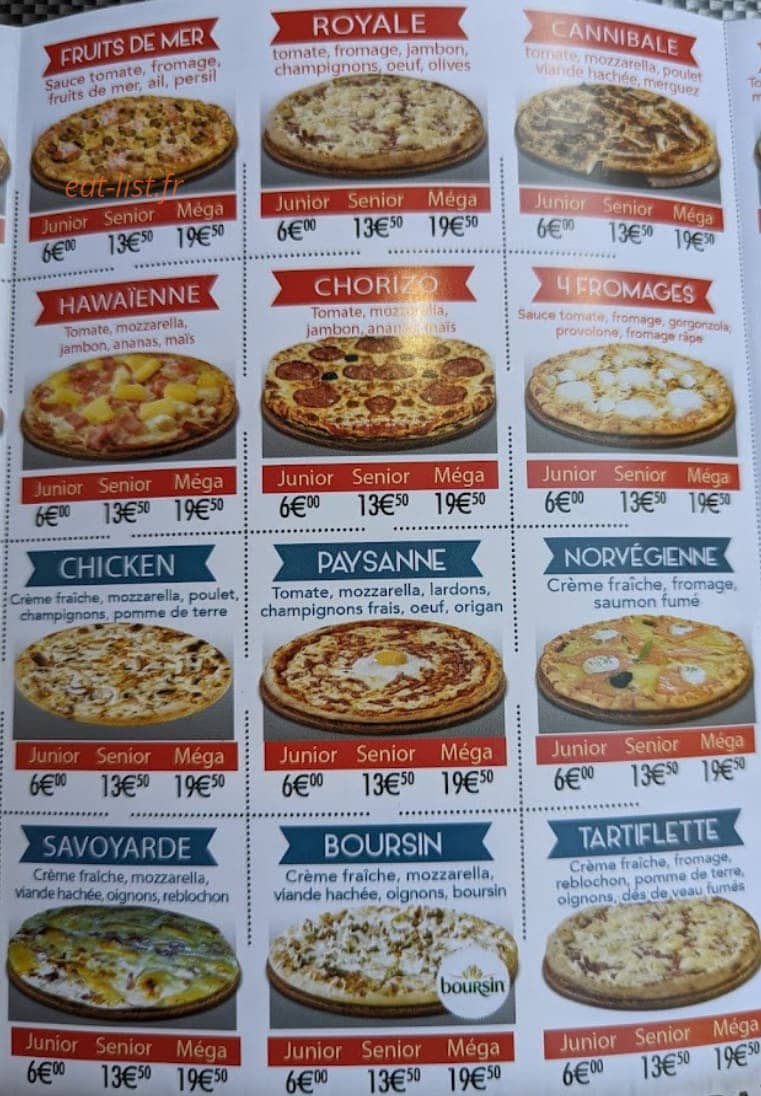 Pizza venezia — carte page 2