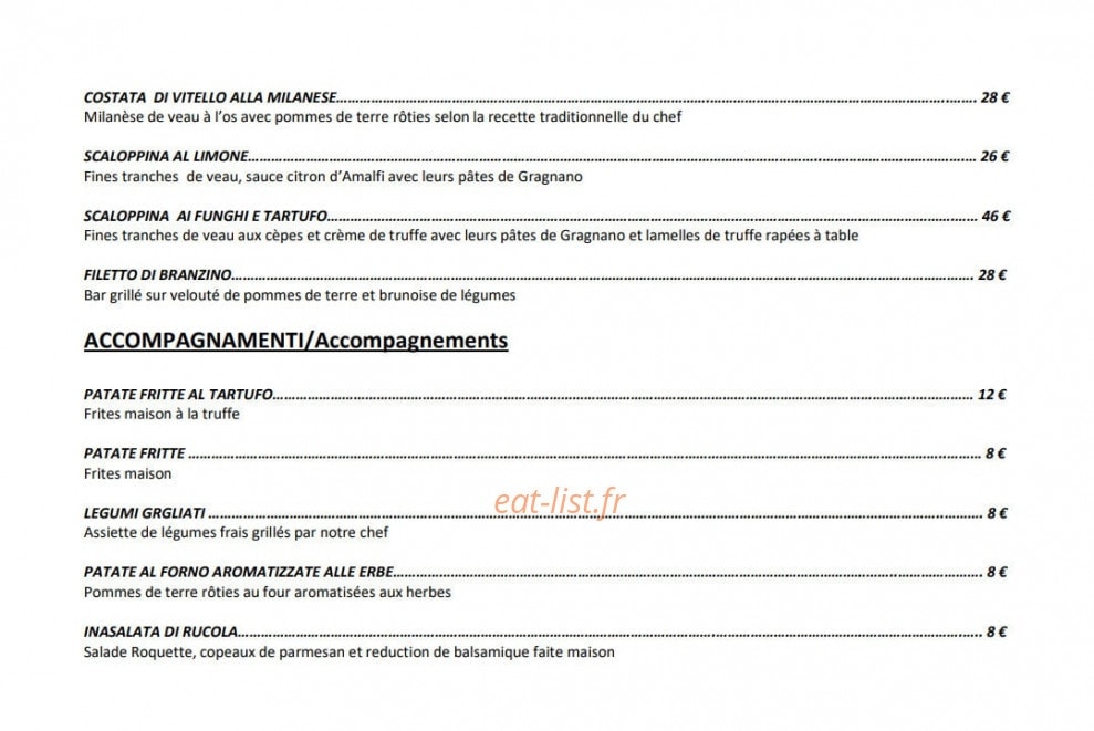 Pizzamore Paris — carte page 5