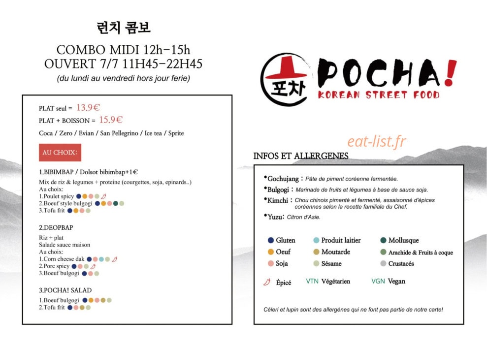 Pocha! — carte page 2