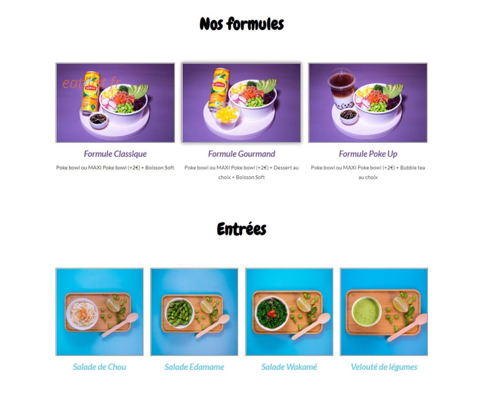 Poke Up — carte page 1