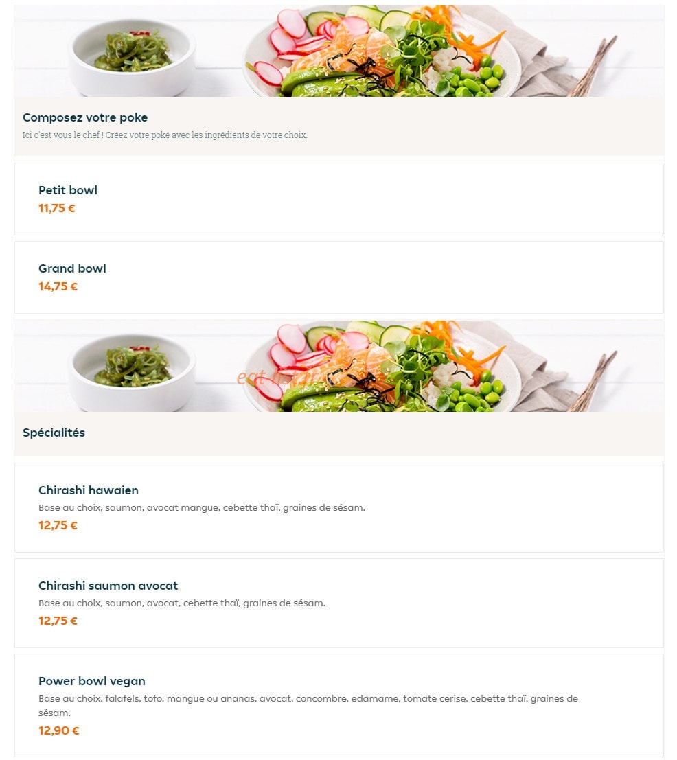Poke zone — carte page 1