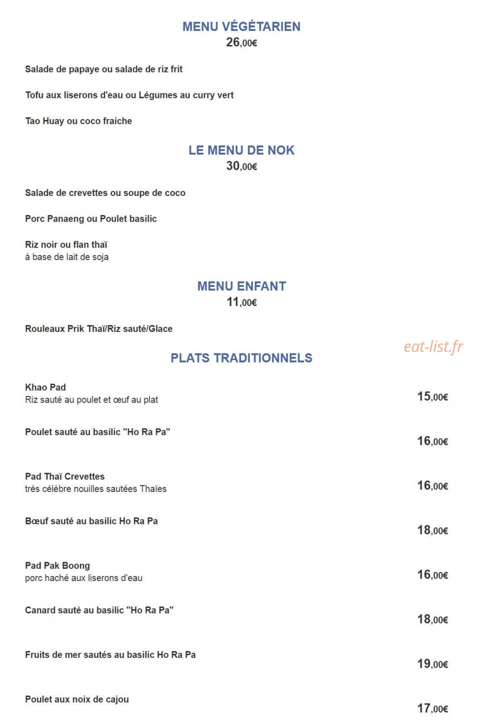 Prik thai — carte page 2