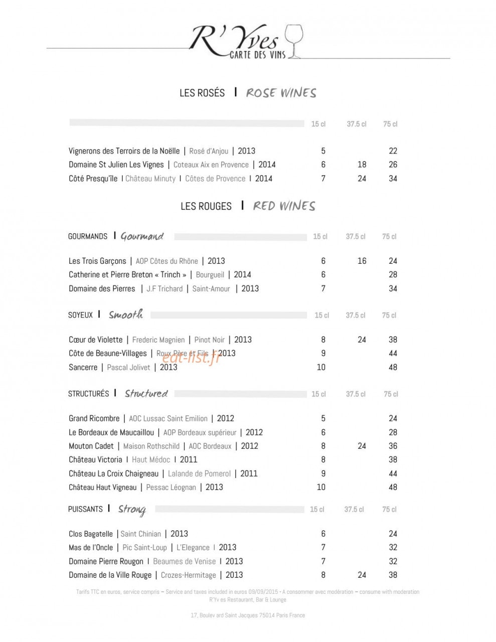 R'Yves — carte page 4