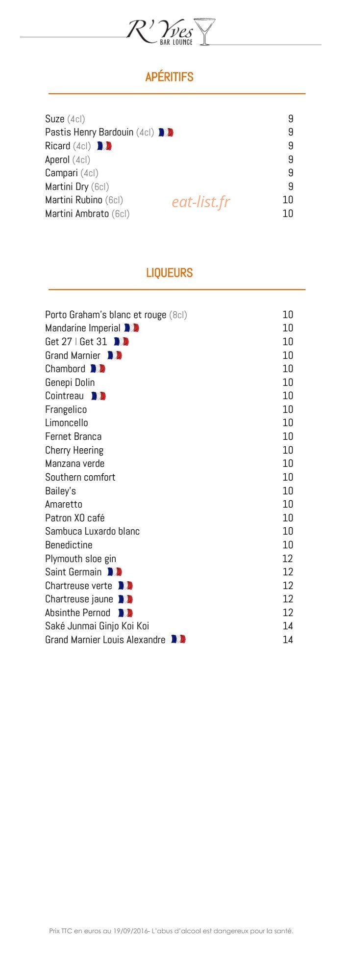 R'Yves — carte page 11