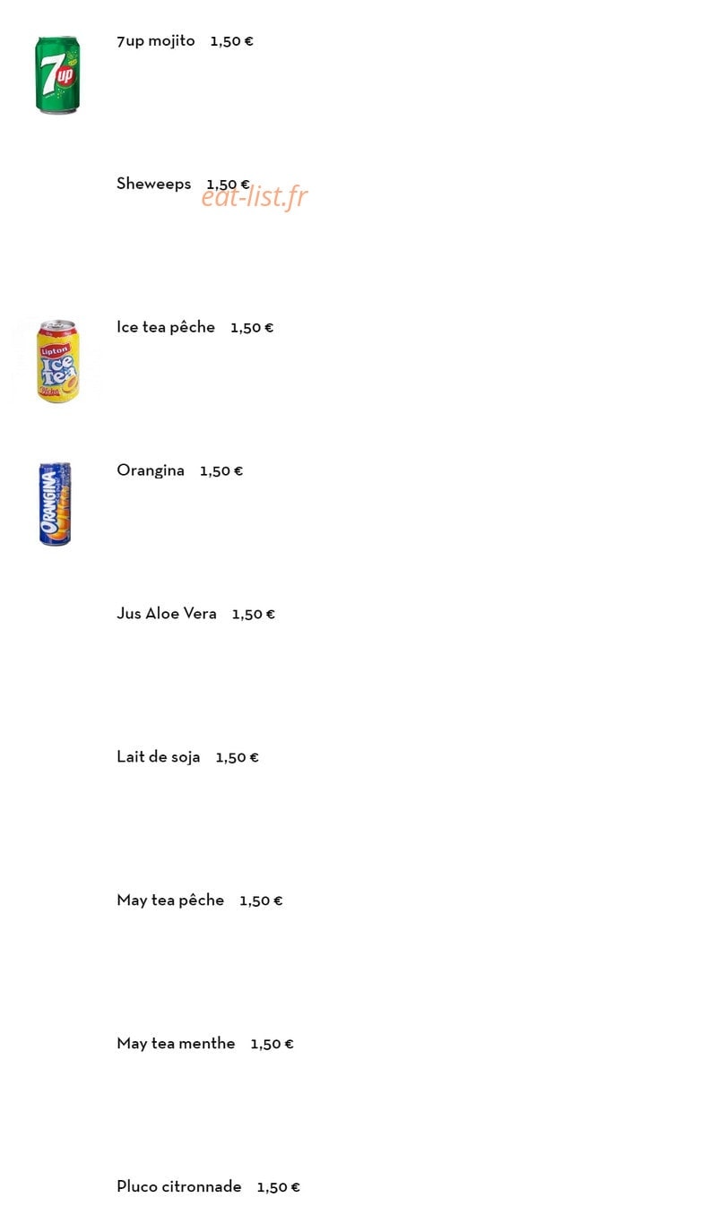 Saveurs Zen — carte page 13