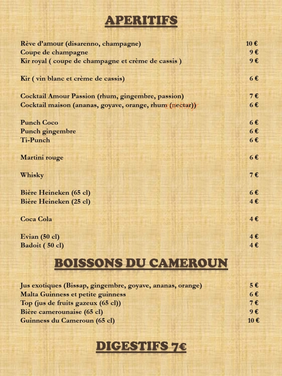 Sawa — carte page 1
