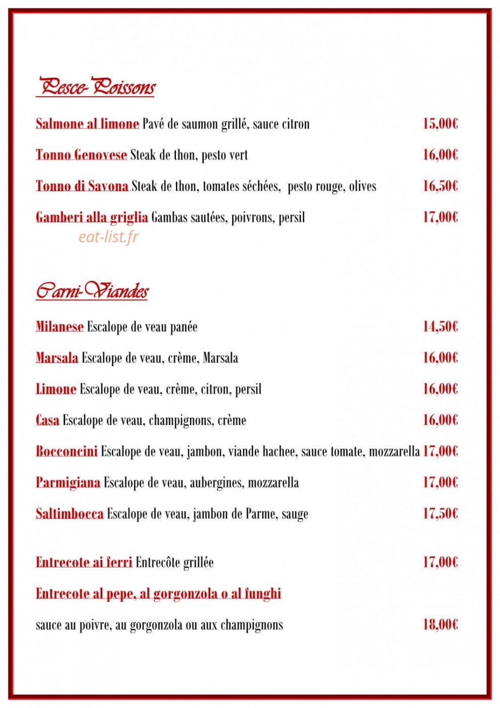 Stella Di Mare — carte page 5