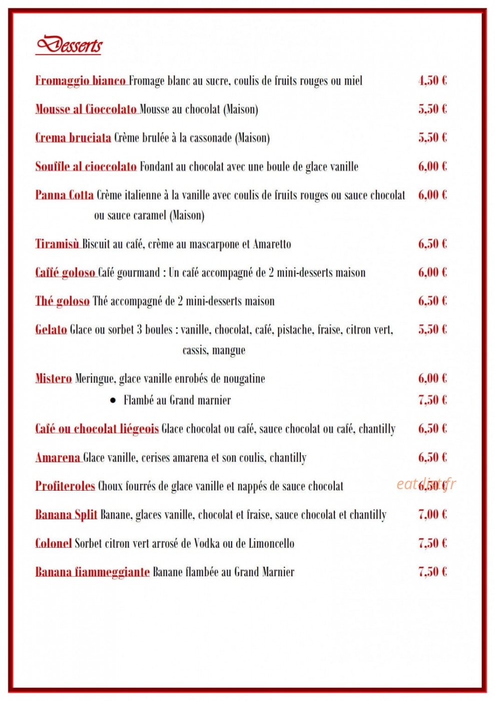 Stella Di Mare — carte page 9