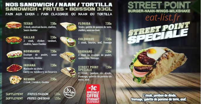 Street Point — carte page 1