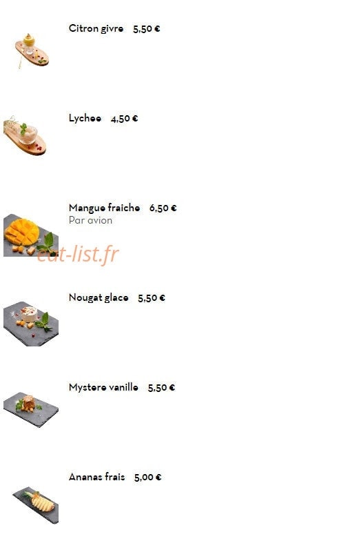 Sushi Kyomy — carte page 29
