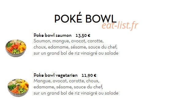 Sushi Kyomy — carte page 5