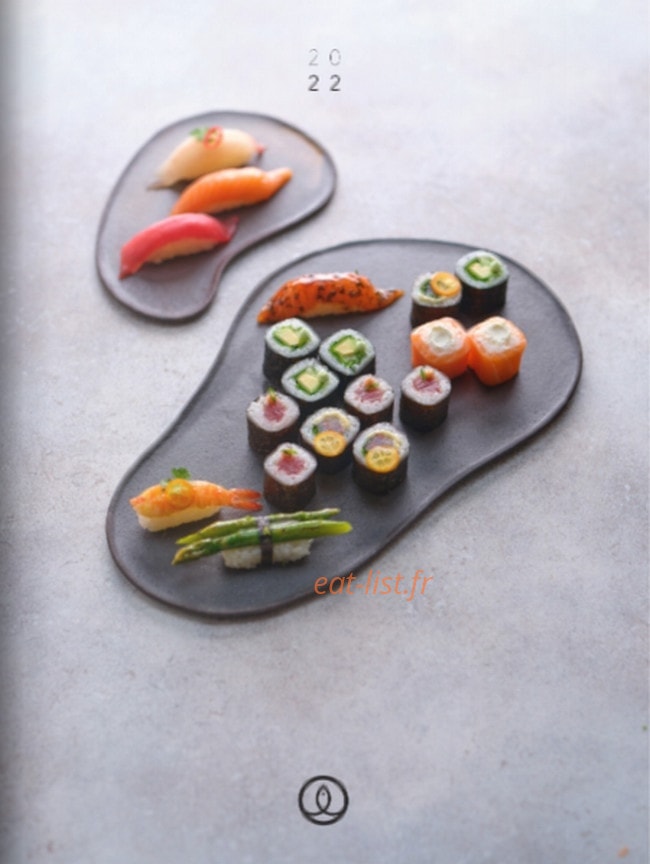Sushi Shop — carte page 1
