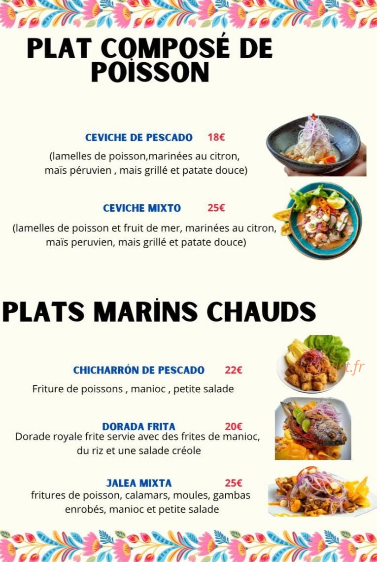 Te Amo Perou — carte page 5