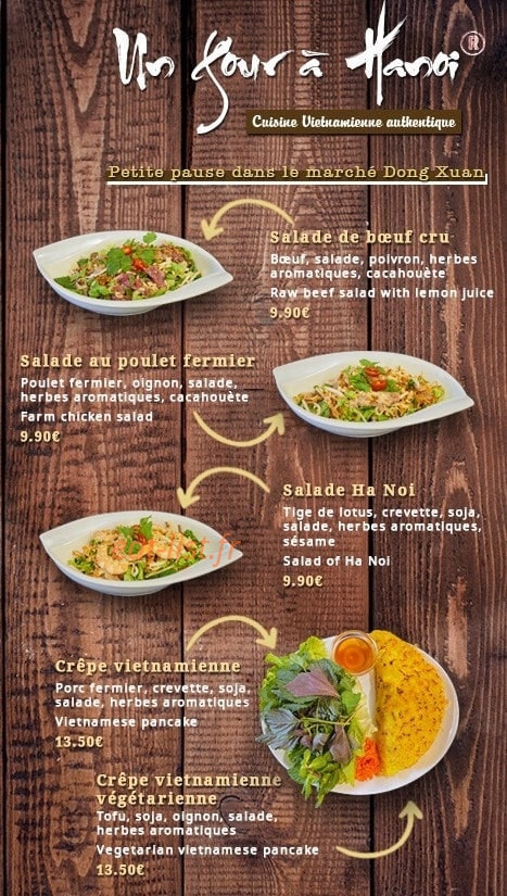 Un Jour à Hanoi — carte page 3