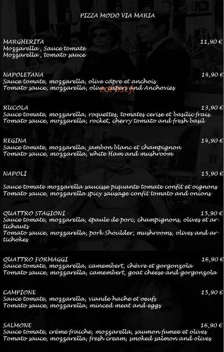 Via Maria — carte page 1