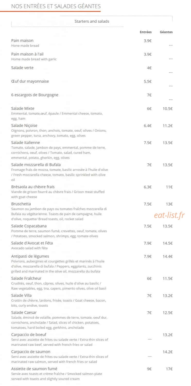 Villa Saint Jacques — carte page 2