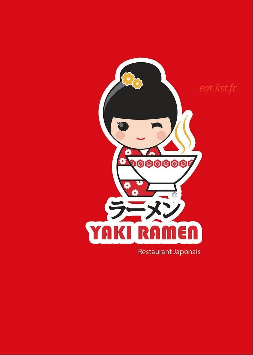 Yaki Ramen — carte page 1