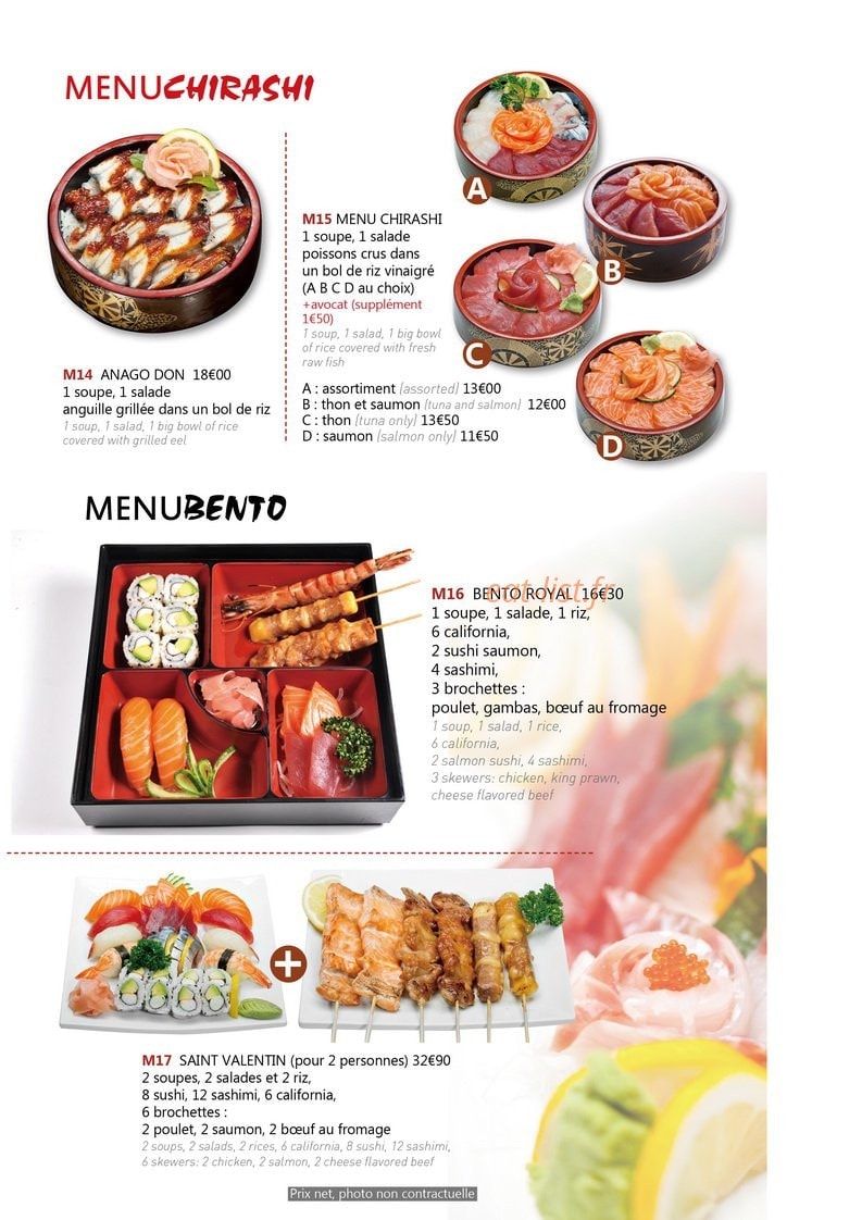 Yakitori — carte page 8