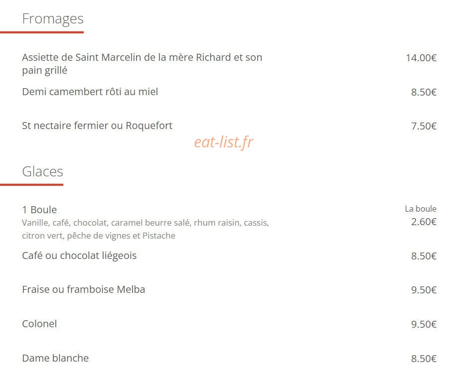 A La Tour Eiffel — carte page 7