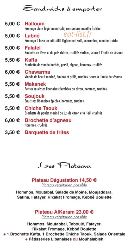 Alkaram — carte page 1
