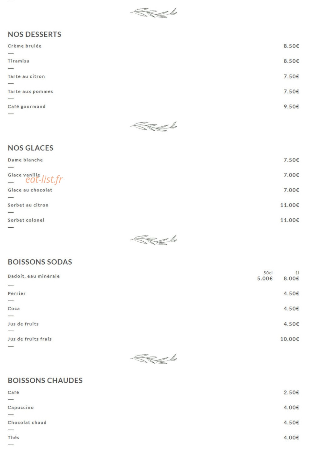 Arleta — carte page 3