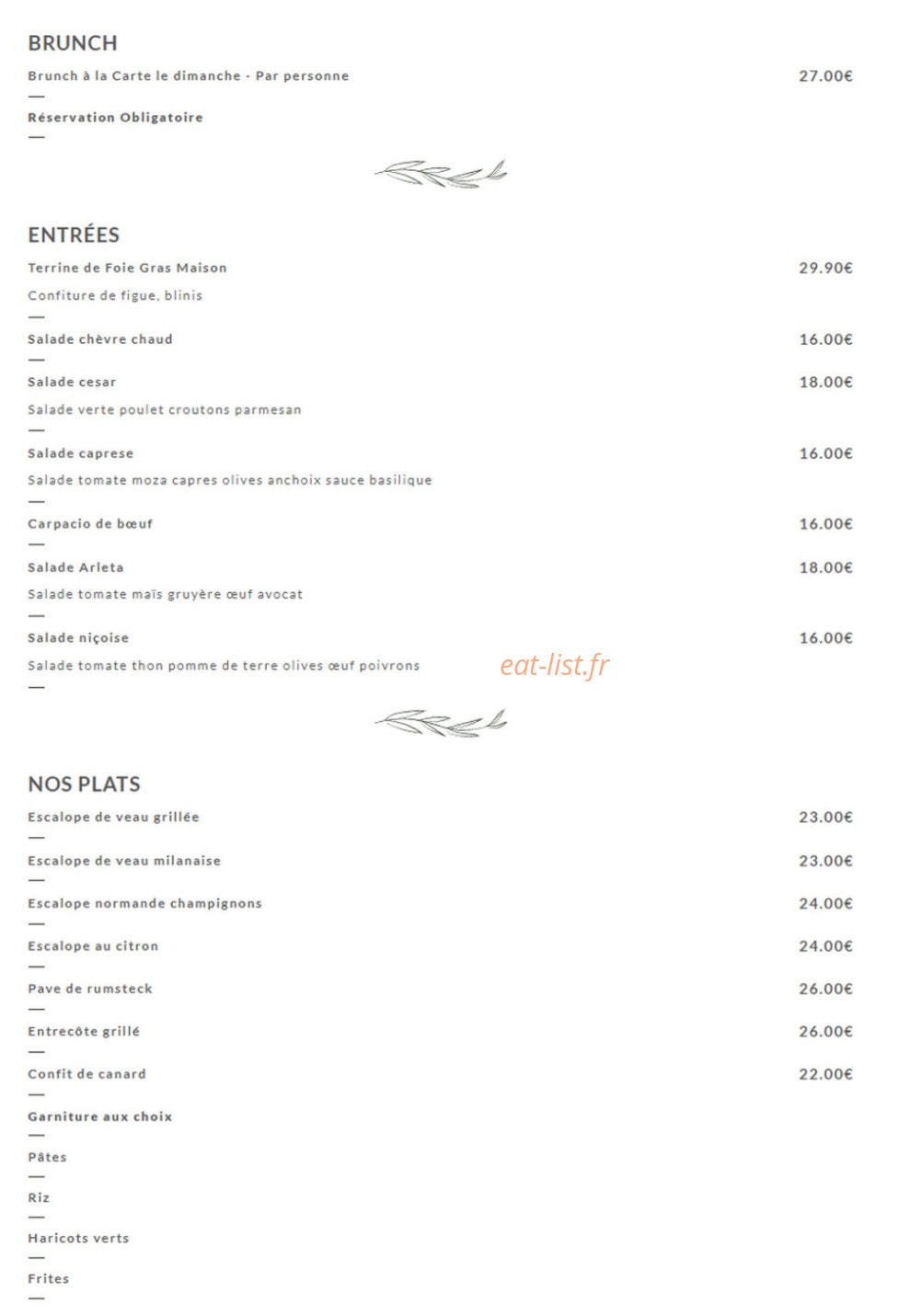 Arleta — carte page 1
