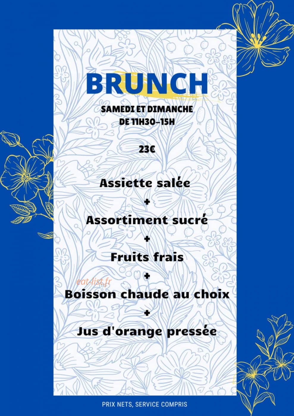 Au Café Jaby — carte page 7