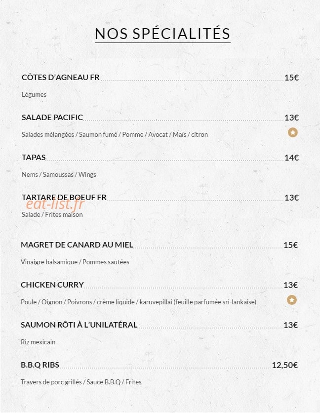 Aux 100 Kilos — carte page 2