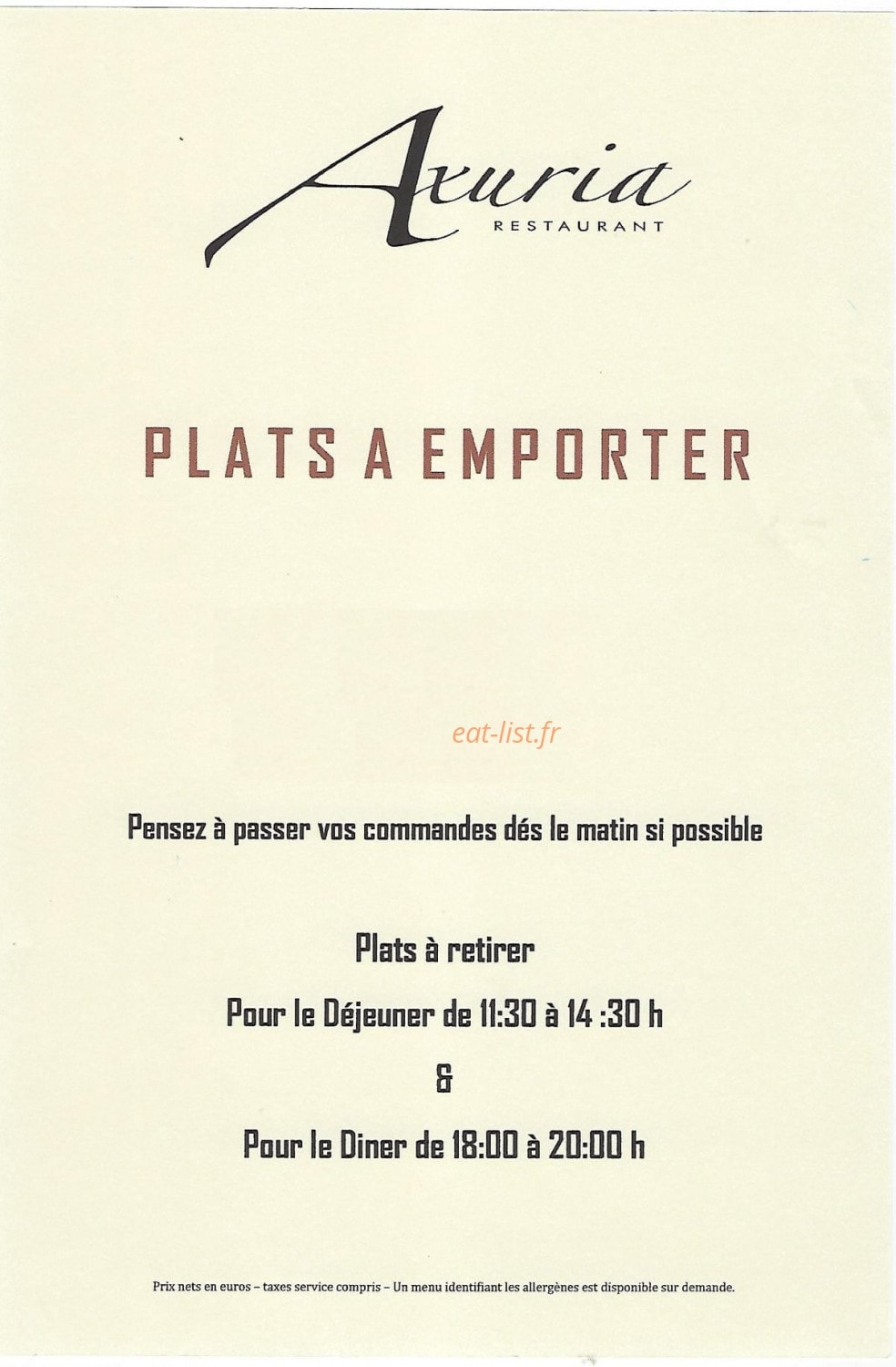Axuria — carte page 1