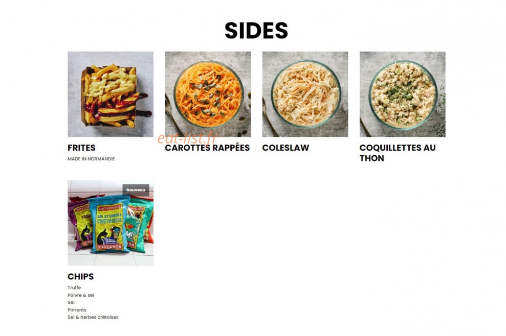 Bagelstein — carte page 3