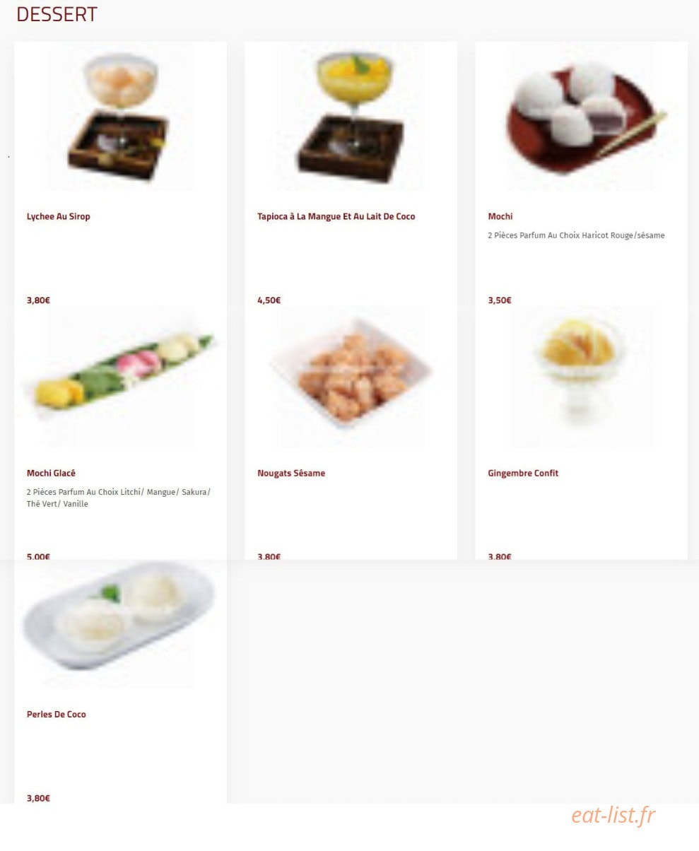 Bambou Bonheur — carte page 14