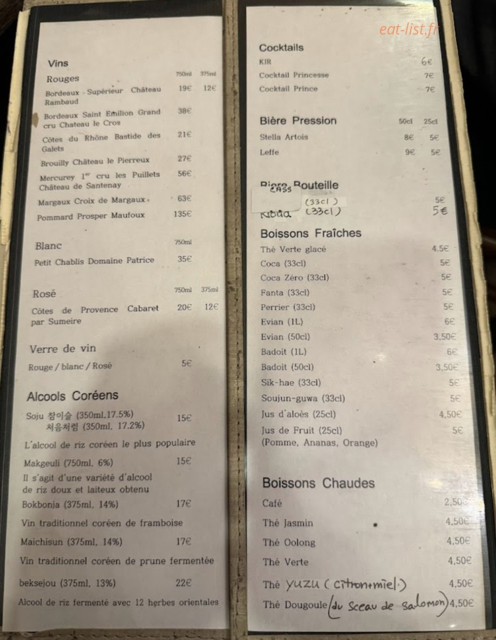Barbecue King — carte page 4