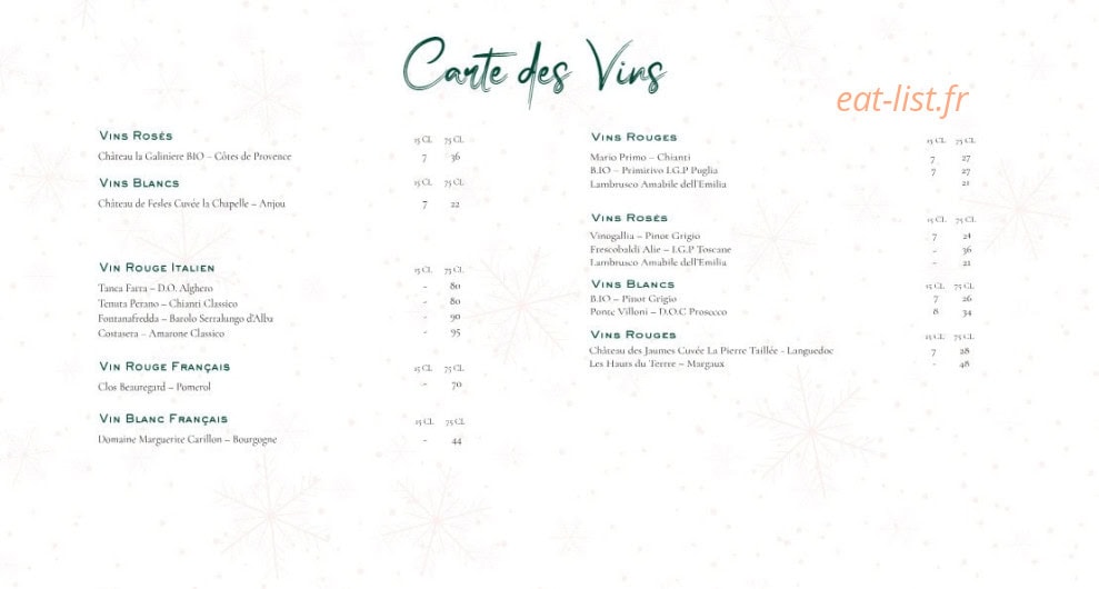 Bella vita — carte page 8