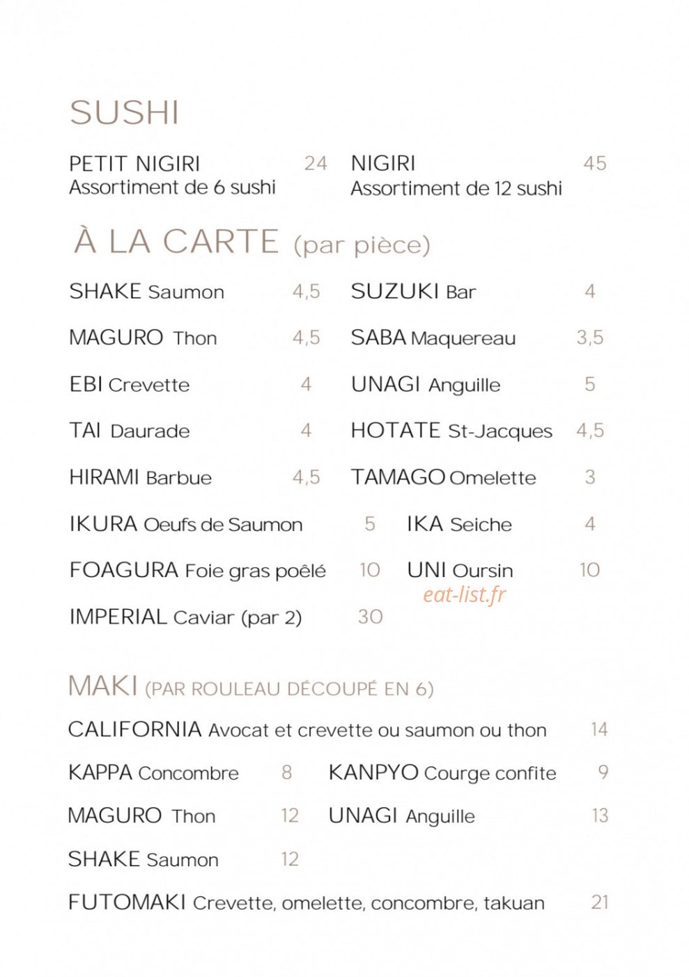 Benkay — carte page 7